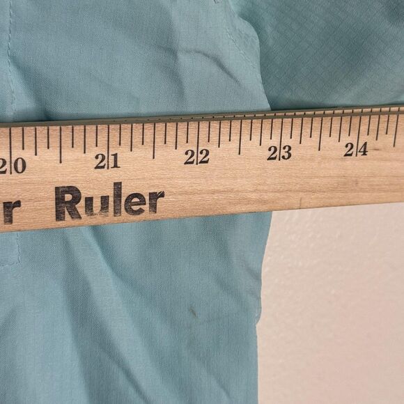 Columbia PFG Shirt Mens Large Blue Omni-Shade Fishing Long Sleeve UPF Quick Dry - Picture 8 of 11